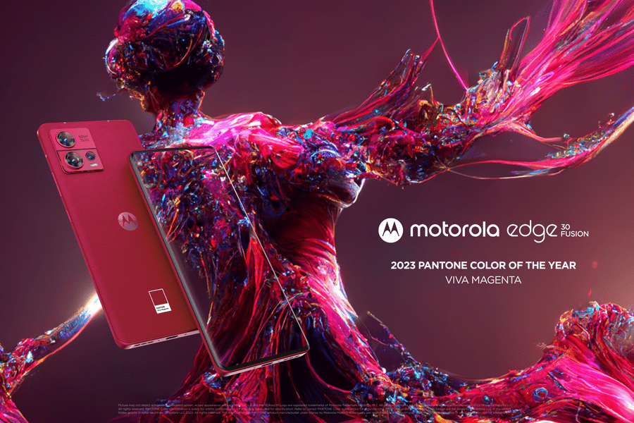Motorola lansează ediția specială Motorola Edge 30 Fusion în Pantone Colour of the year 2023