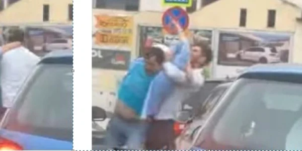 bataie in trafic cluj captura video jpg