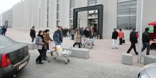 Electroputere Parc nu donează alimente ci le colectează. Foto: arhivă