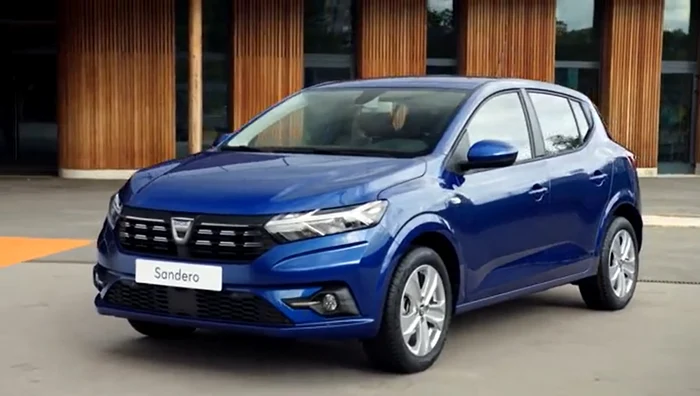 Dacia Sandero este cea mai accesibilă mașină din Marea Britanie Foto: Captură video Daily Mail