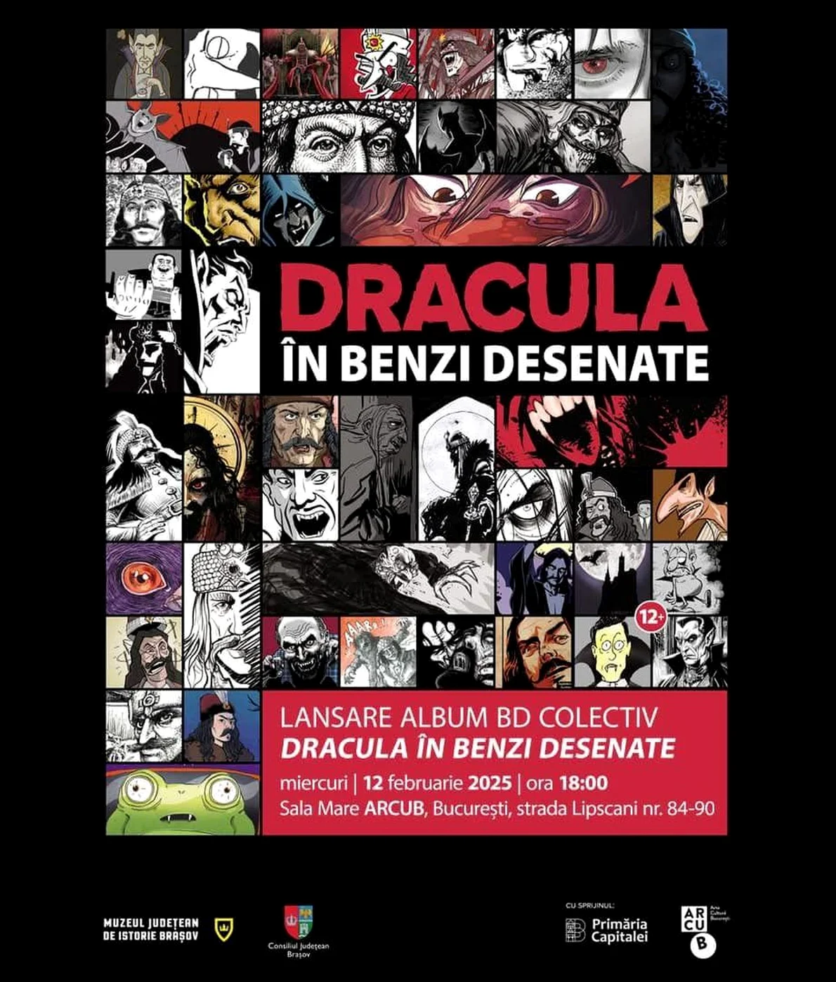 Lansarea volumului „DRACULA ÎN BENZI DESENATE”