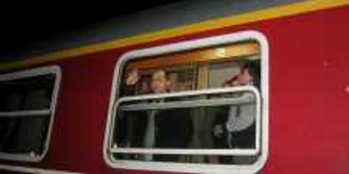 Sindicalisti în tren