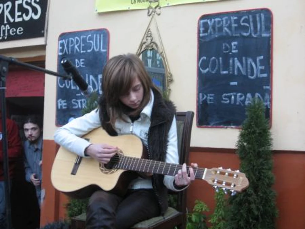 Expresul de colinde de la Sibiu a adus spiritul Crăciunului în stradă