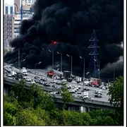 Moscova după cele mai puternice bombardamente ucrainene FOTO X