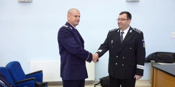 Liviu Gabrian, din cadrul Serviciului de Intervenţie Rapidă, a fost avansat la gradul de agent şef adjunct