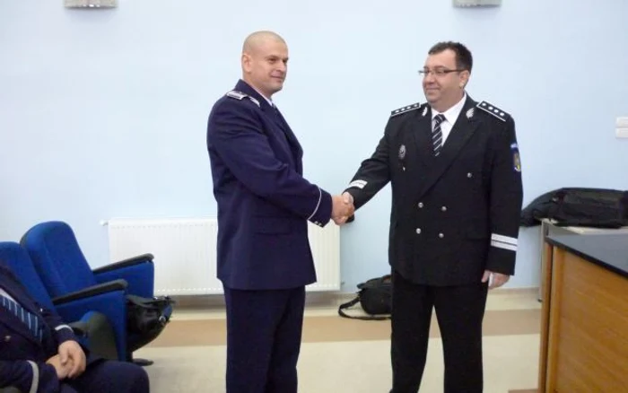 Liviu Gabrian, din cadrul Serviciului de Intervenţie Rapidă, a fost avansat la gradul de agent şef adjunct