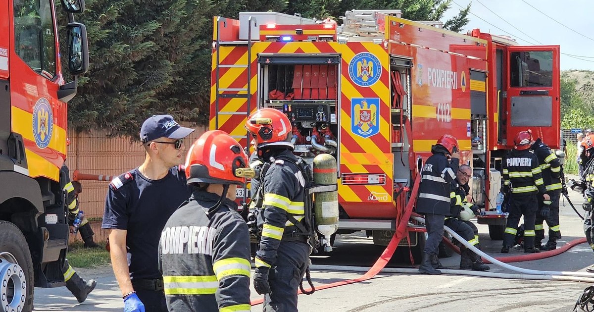 Incendiu la o școală din Teleorman: Evacuare de urgență a elevilor și profesorilor