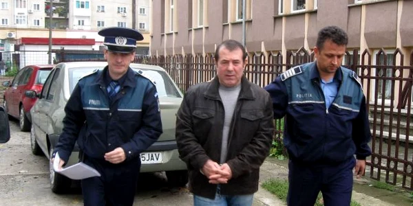 Francisc Bancsa la momentul arestării preventive pentru trafic de droguri