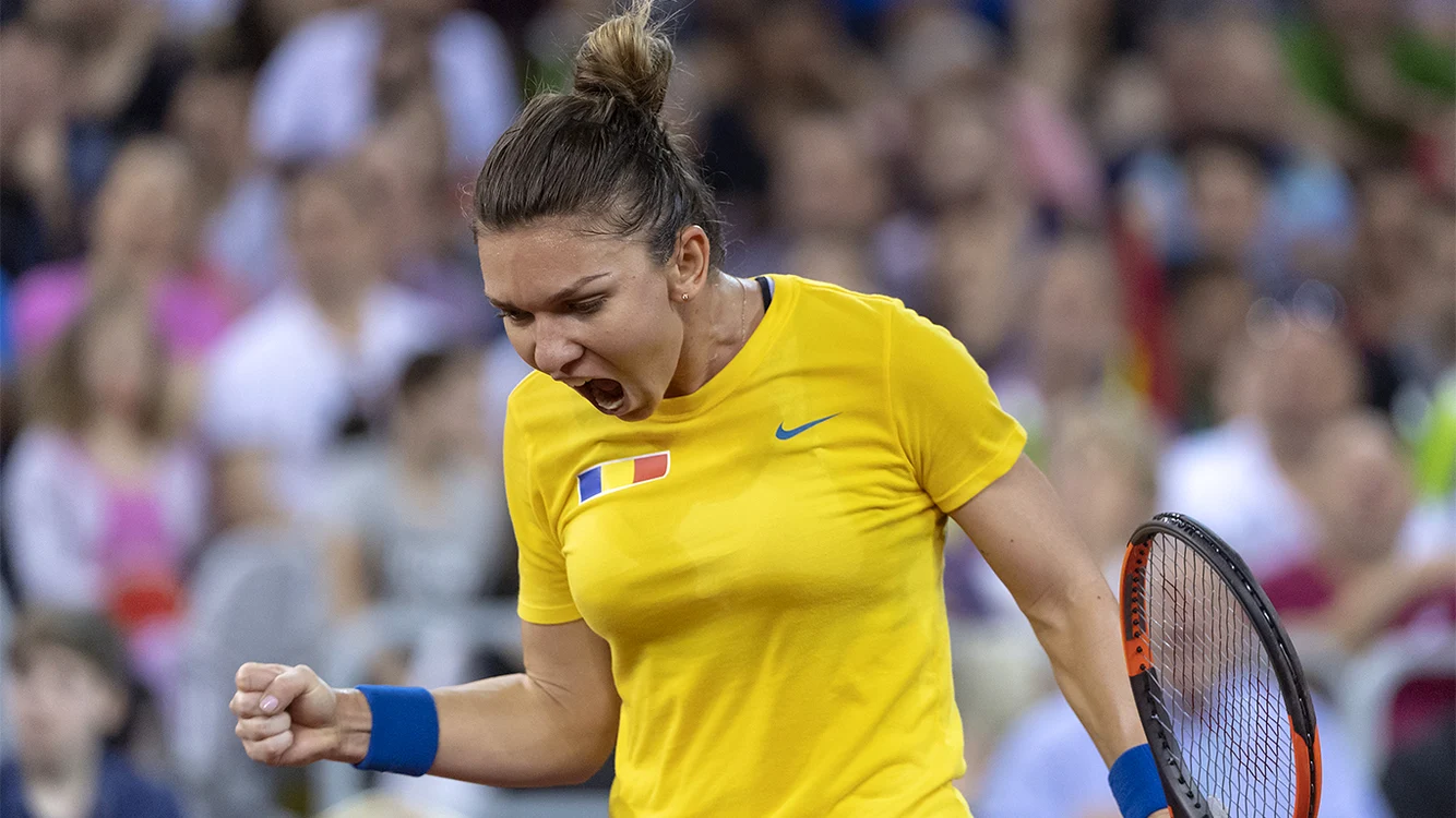 Simona Halep a jucat ultima dată pentru România în 2019. FOTO: Arhiva Adevărul