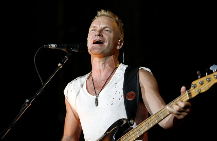 Sting, în urmă cu 11 ani, la Romexpo. Foto arhivă