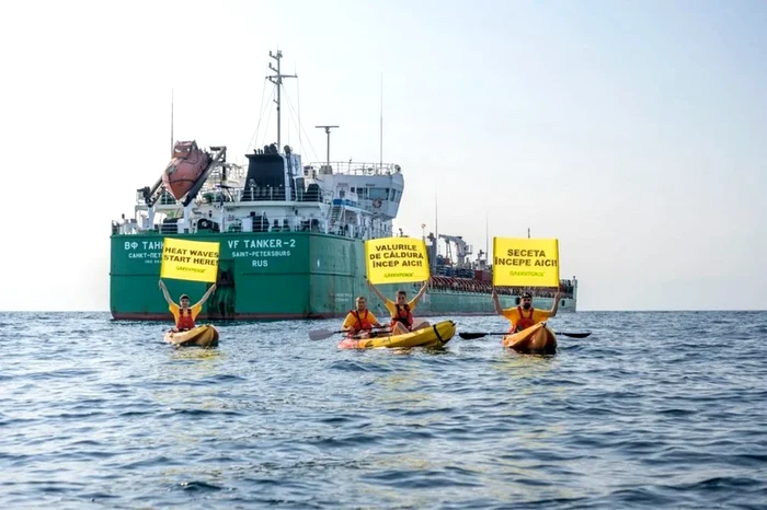 Activiștii Greenpeace au protestat deseori față de proiectul Neptun Deep