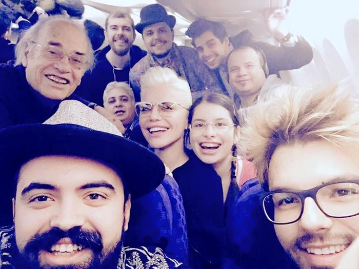 
    Loredana și trupa ei, Agurida, au cântat în Israel la festivalul "From Romania with Love"Foto: Arhiva personală  