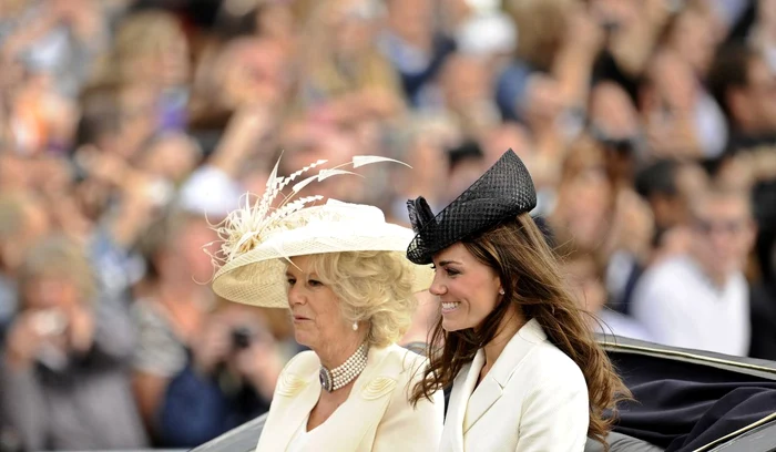 Prinţul William şi Kate la aniversarea oficială a reginei Elisabeth a II-a / Foto: Reuters