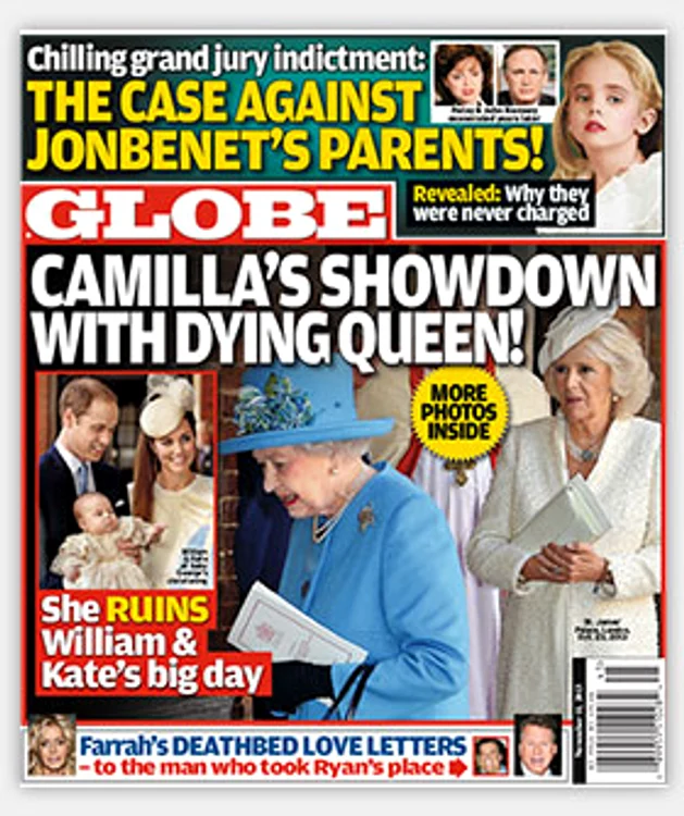 Coperta revistei The Globe