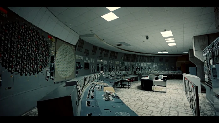 Camera de control a centralei, astăzi abandonată. FOTO: National Geographic