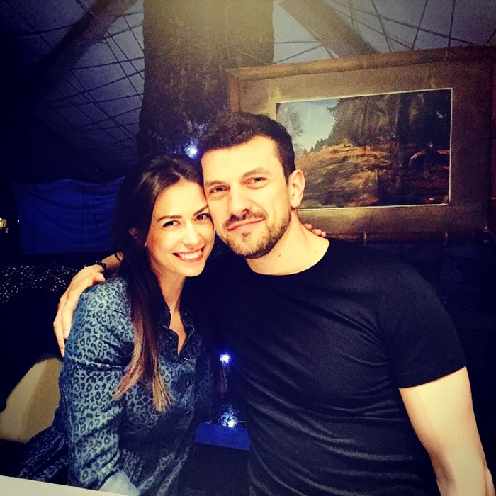 Mihai Dumitrescu şi Diana Bart formează un cuplu de la începutul acestui anFoto: arhiva personală