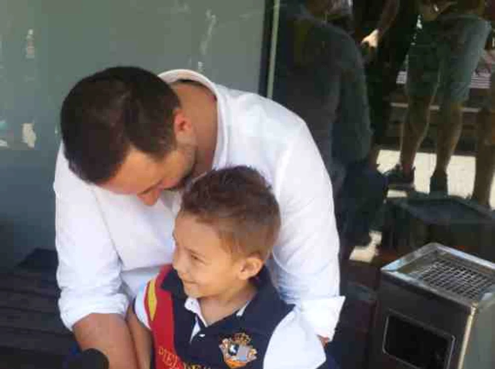 Alexandru Mihai a avut emoții mari pentru Andra și a așteptat să își vadă nepoataFoto: Sorin Puiu