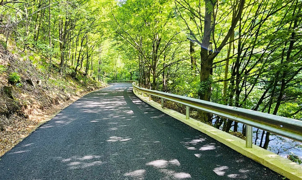 Drumul prin Cheile Sohodolului, modernizat pe un sector de 5,5 km în Gorj. Foto: CJ Gorj