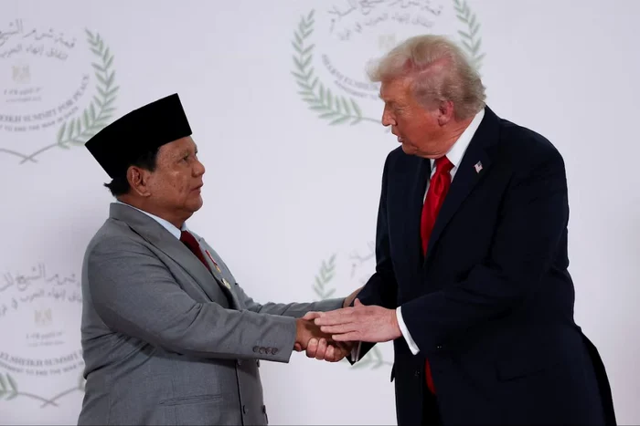 Prabowo Subianto și Donald Trump FOTO: X