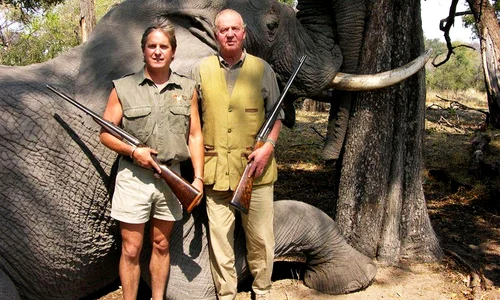 Regele Juan Carlos la vanatoare in Botswana   profimedia 0126221876 jpg