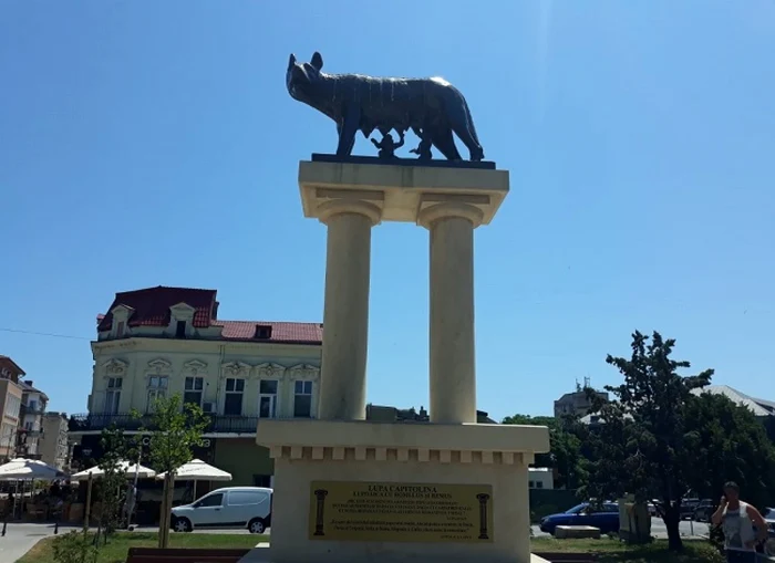 Lupa Capitolina foto: Primăria Constanţa