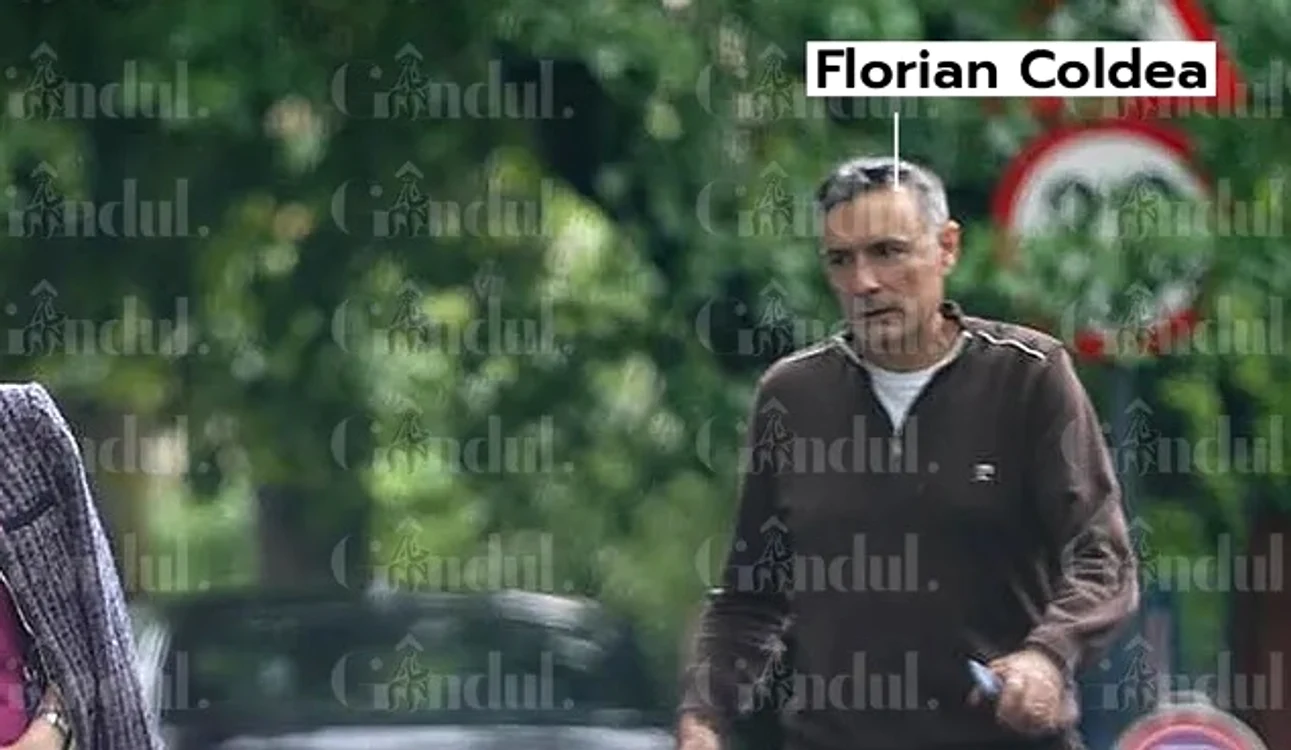 Florian Coldea a ieșit din același restaurant FOTO: Gândul
