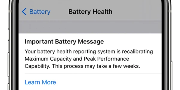 Recalibrare baterie iPhone 11 FOTO Apple
