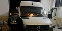 Transporta țigări în valoare de 100 000 de euro Foto Poliția de Frontieră jpg