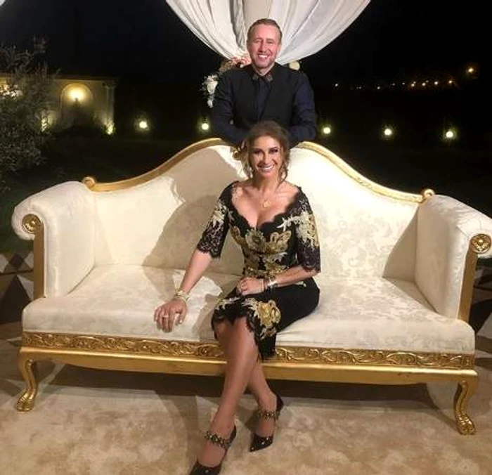 Anamaria Prodan și soțul ei, Laurențiu Reghecampf Foto Arhivă personală