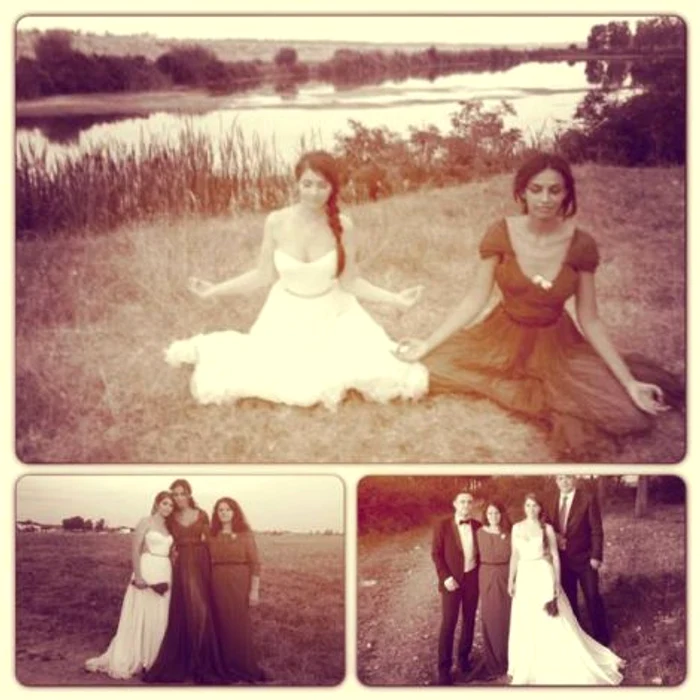 Mădălina Ghenea a făcut yoga la nunta fratelui său