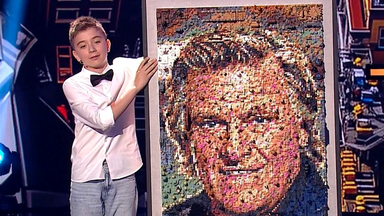 Albert Oprea în finala Românii au talent FOTO Facebook