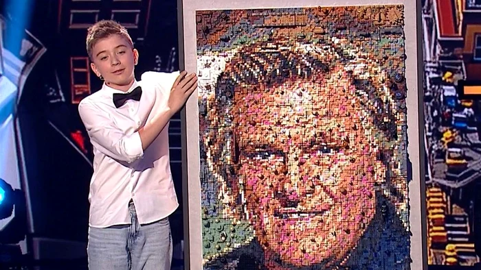 Albert Oprea în finala Românii au talent FOTO Facebook