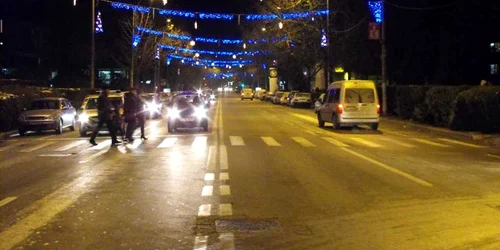 Luminiţele de Craciun din Slobozia