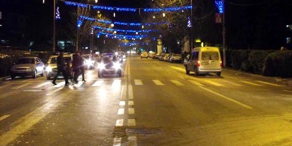 Luminiţele de Craciun din Slobozia