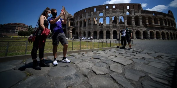 Colosseum Italia - turism dupa pandemie FOTO AFP