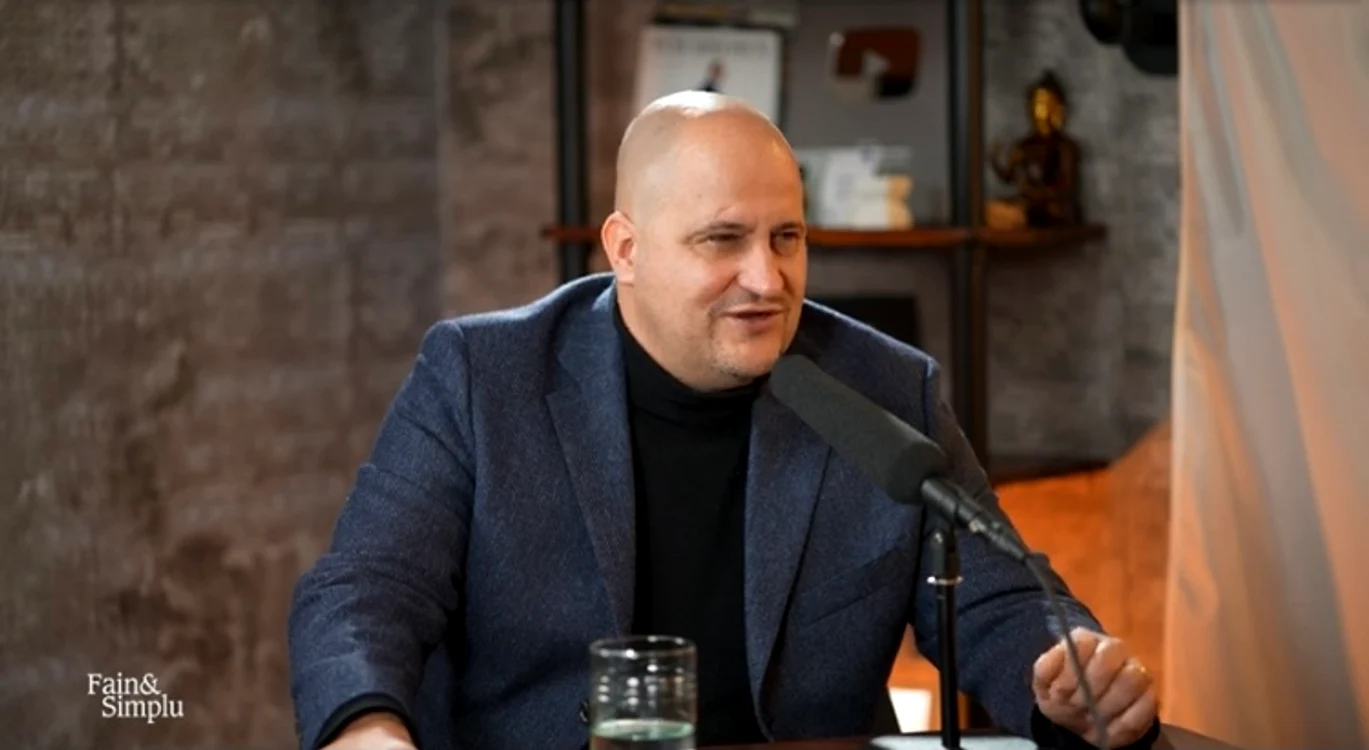 Șerban Huidu, la podcastul lui MIhai Morar FOTO Captură video