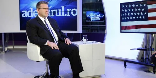 Dean Thompson la Adevarul Live FOTO Eduard Enea