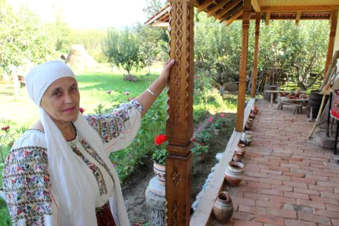 Ana Lupu a reuşit să înfiinţeze un muzeu al satului în curtea casei sale