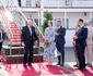 Regele Harald și Regina Sonja au fost întâmpinați în portul Aarhus de Prințul Frederik și Prințesa Mary a Danemarcei