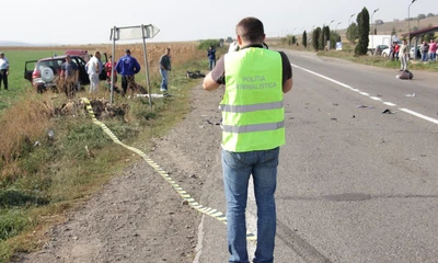 Accidentul a avut loc pe o şosea unde au loc frecvent evenimente rutiere (Foto Arhivă)