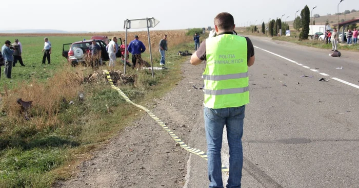 Accidentul a avut loc pe o şosea unde au loc frecvent evenimente rutiere (Foto Arhivă)