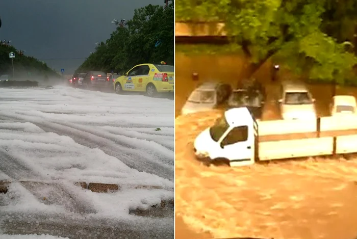 
    Gheaţă şi inundaţii în acelaşi timp la Bucureşti.  