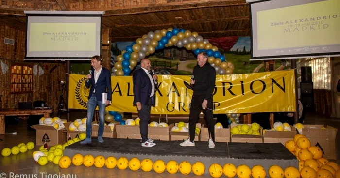 Balint şi Craioveanu, alături de Radu Naum