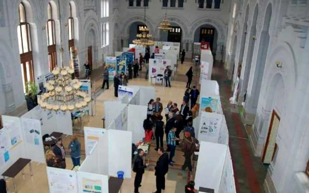 Imagine de la ediţia 2016 a salonului de inventică de la Galaţi FOTO Arhiva Adevărul