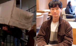 matematician, canapea, friends colaj captura video+koreaherald jpg