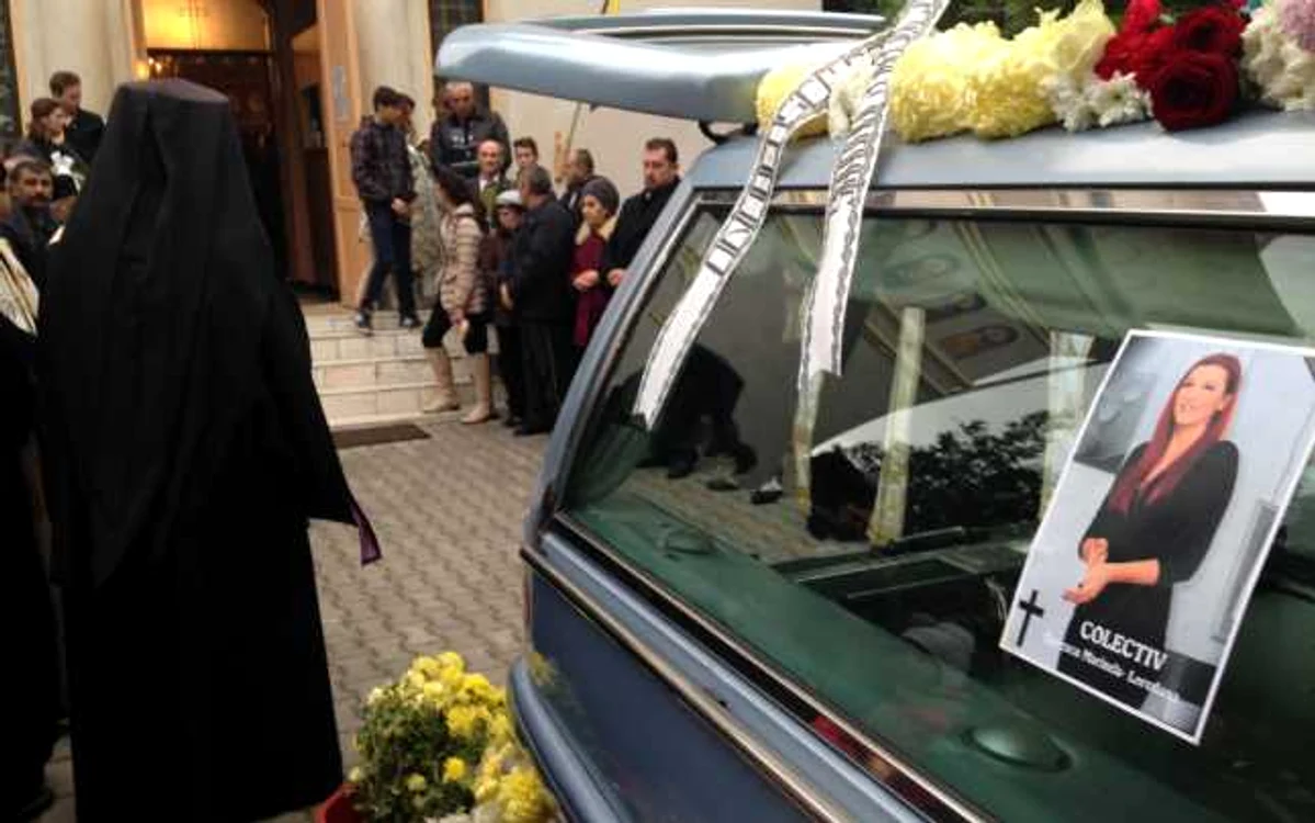 Loredana Dărescu a fost înmormântată duminică după amiază FOTO: Alina Tatu