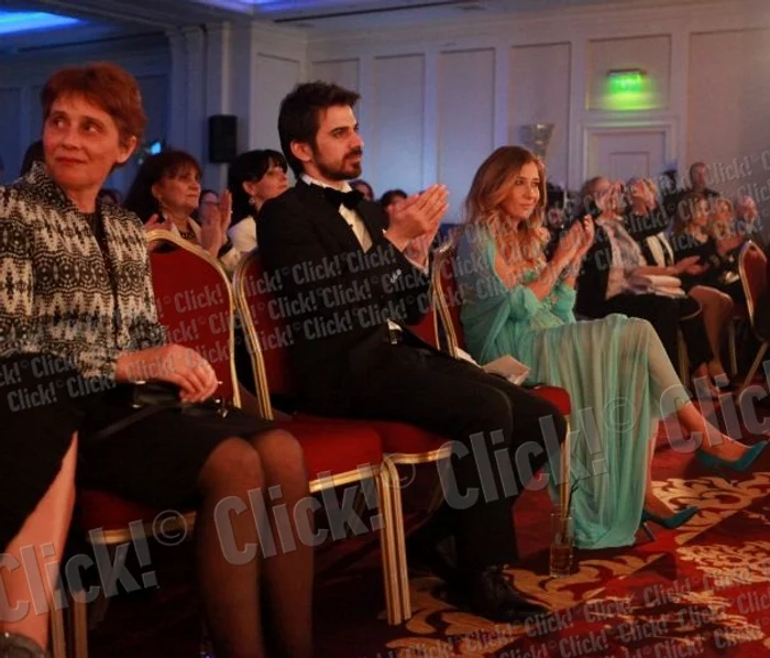 Andreea Marin a prezentat evenimentul, Tuncay a aplaudat din primul rând. (Foto: Roberto Sălceanu)