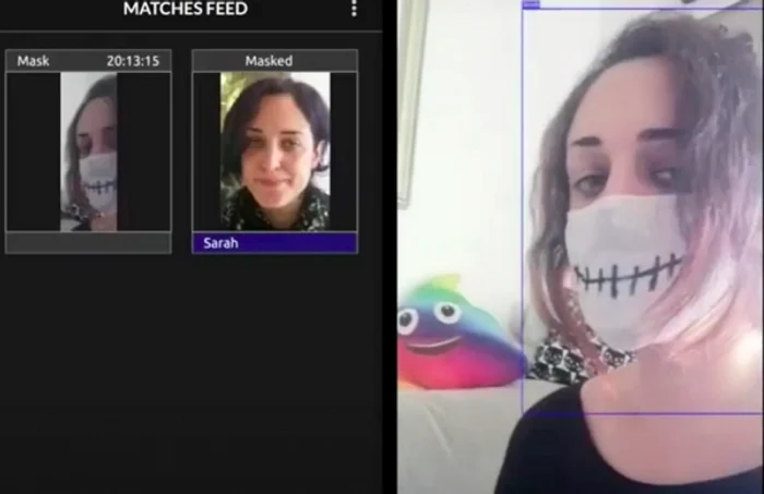 Corsight AI - o tehnologie de recunoaştere a feţelor acoperite cu măşti Sursa news.ro