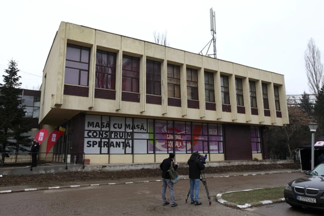 Cantina e situată pe Calea Griviţei din Capitală Foto: Sever Gheorghe