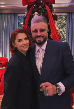 Cătălin Botezatu de ziua lui cu Lidia Buble. FOTO: PR